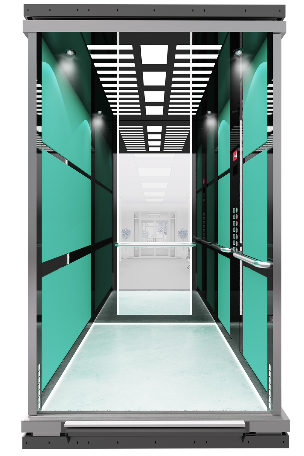 COLOUR-302 Asansör Kabini