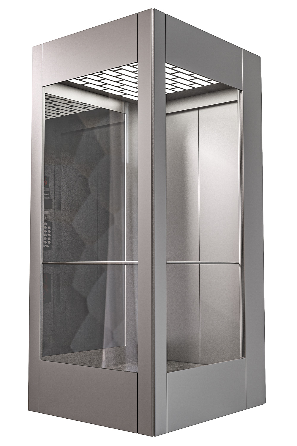 EYE-400 Panoramik Asansör Kabini