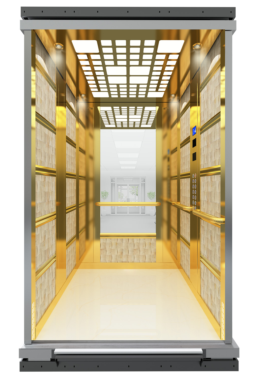 INOX-100 Asansör Kabini