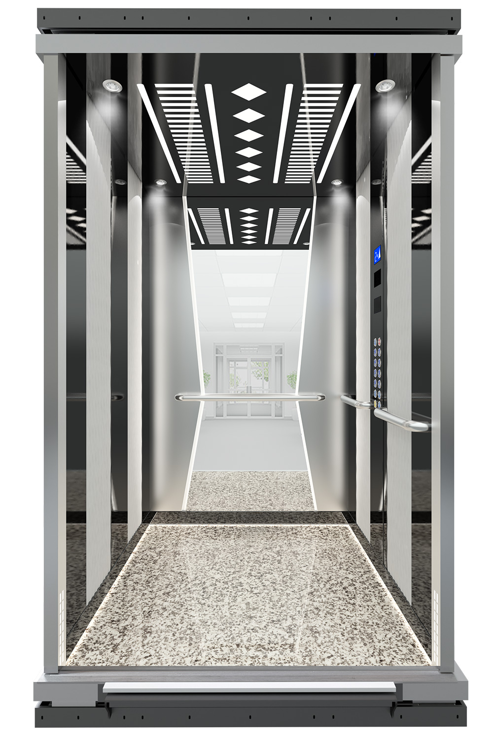 INOX-112 Asansör Kabini