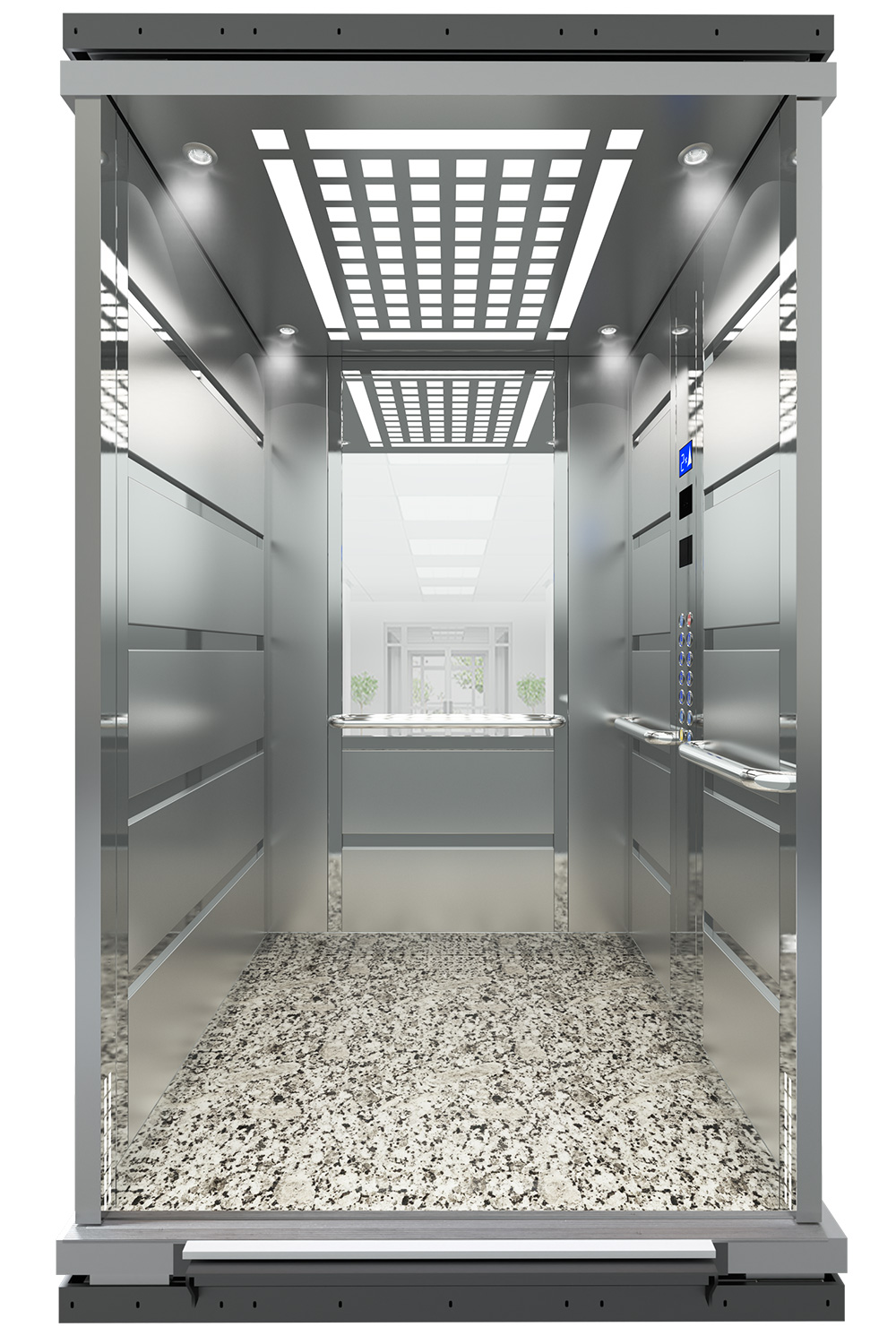 INOX-115 Asansör Kabini