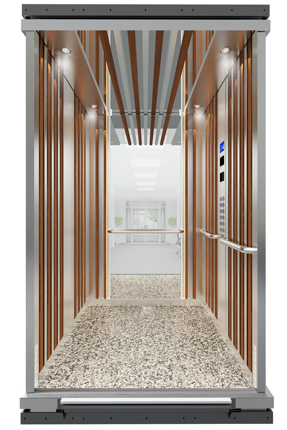 WOOD-201 Asansör Kabini