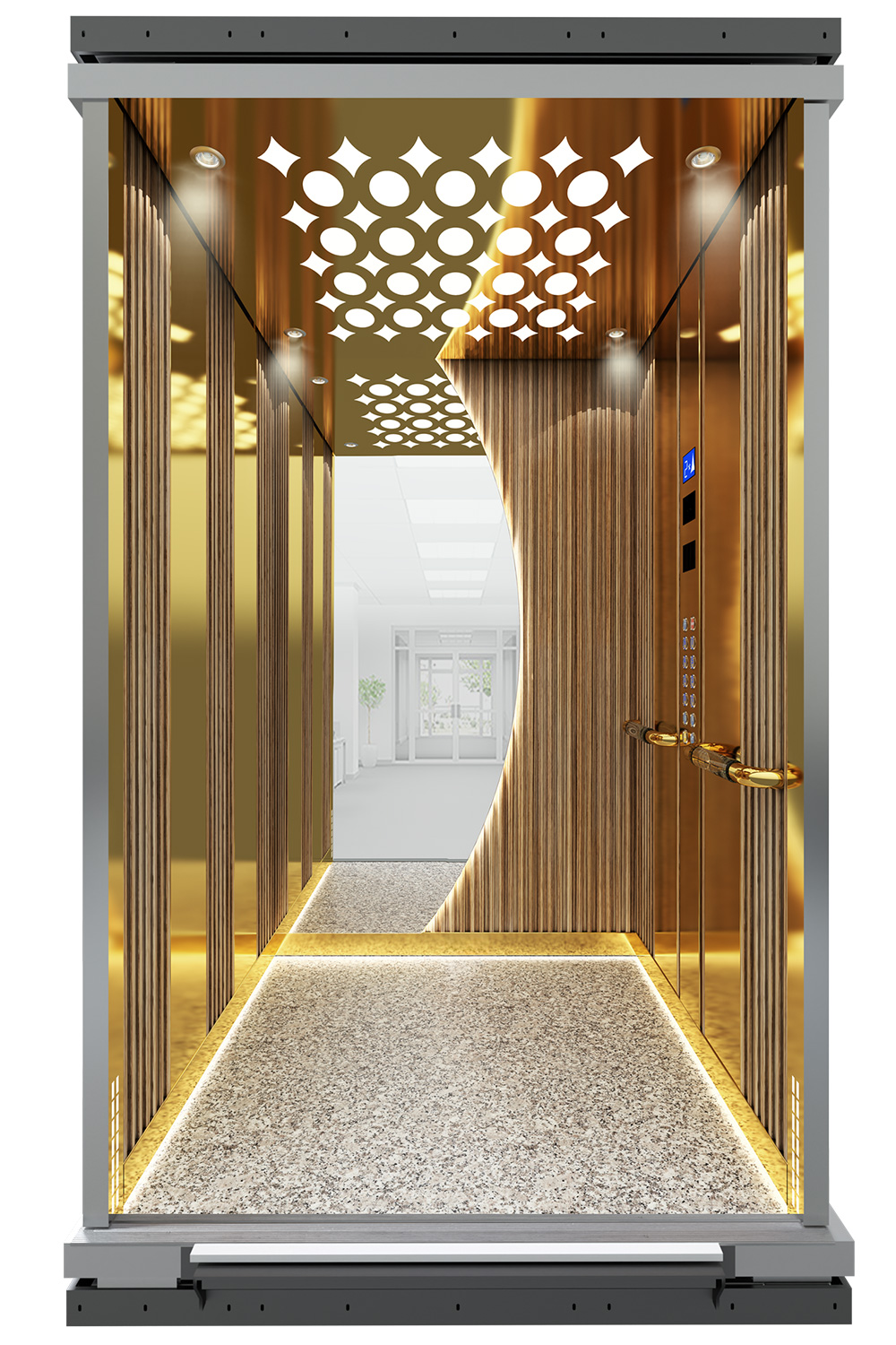 WOOD-202 Asansör Kabini